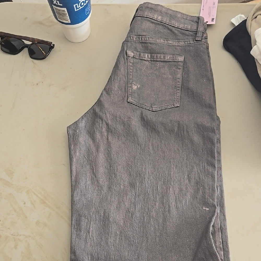 Gray Denim Jeans